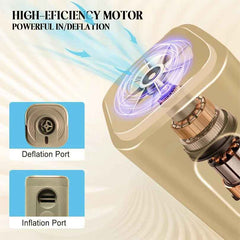 Wireless Air Pump & Compressor for Camping – Inflates, Deflates & Vacuum Seals