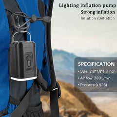 Wireless Air Pump & Compressor for Camping – Inflates, Deflates & Vacuum Seals