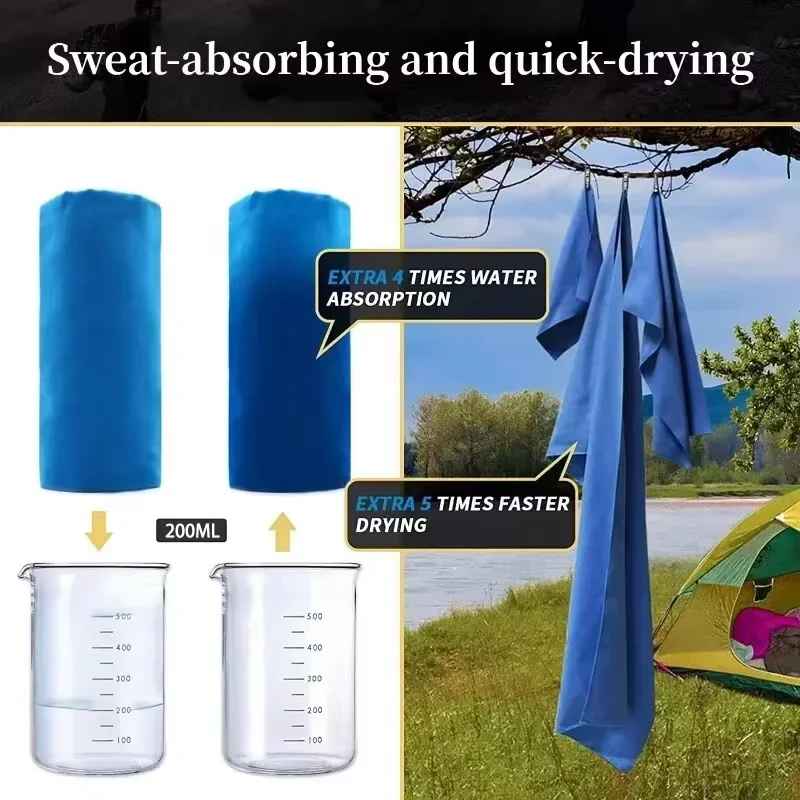 Quick-Drying Sports Towel 40x80CM – for Gym, Swimming, Camping & Travel
