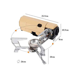 Outdoor Portable Magnetic Gas Stove for Camping & Hiking